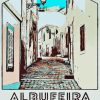 Albufeira Poster Paint By Numbers