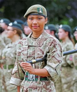 Army Cadets Paint By Numbers