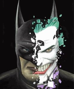 Batman And Joker Paint By Numbers