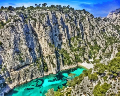 Calanque Paint By Numbers