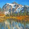 Cascade Range Art Paint By Numbers