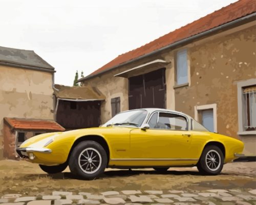 Lotus Elan Paint By Numbers