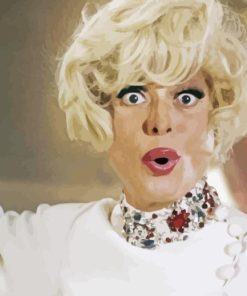 Cool Carol Channing Paint By Numbers