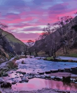 Dovedale England Paint By Numbers