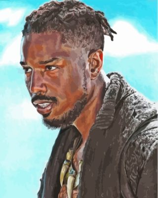 Erik Killmonger Paint By Numbers