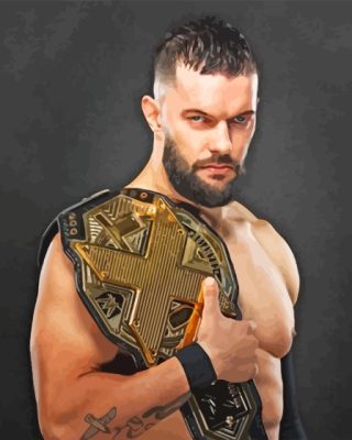 Finn Balor Paint By Numbers