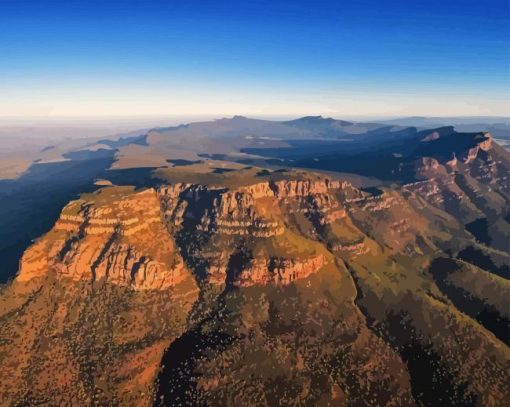 Flinders Ranges Paint By Numbers