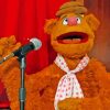 Fozzie Singing Paint By Numbers