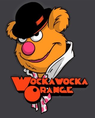 Fozzie Wocka Wocka Paint By Numbers