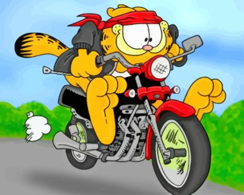 Garfield The Cat Paint By Numbers