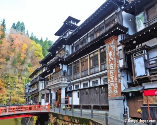 Ginzan Onsen Paint By Numbers