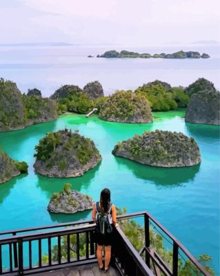 Raja Ampat Islands Paint By Numbers