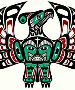 Haida Bird Paint By Numbers