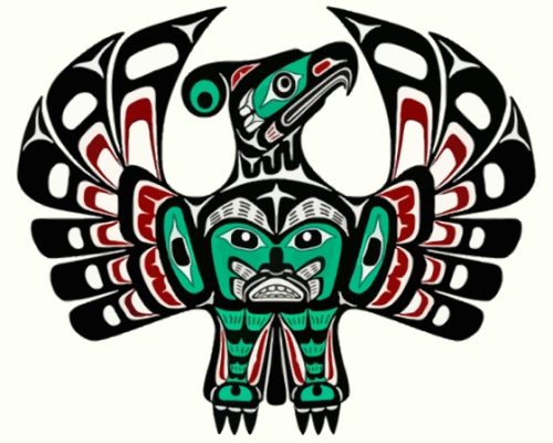 Haida Bird Paint By Numbers