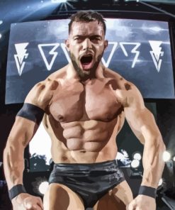 Irish Finn Balor Paint By Numbers