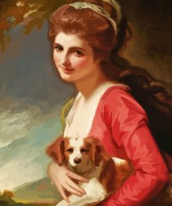 Lady With Dog Paint By Numbers