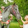 Girl With Horse Paint By Numbers