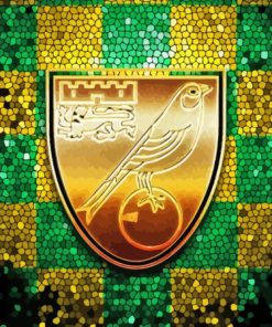 Norwich City Logo Paint By Numbers