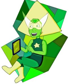 Peridot Character Paint By Numbers