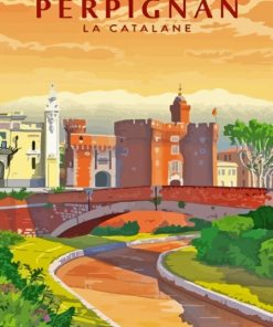 Perpignan La Catalane Paint By Numbers