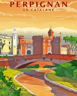 Perpignan La Catalane Paint By Numbers