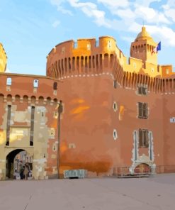 Perpignan In France Paint By Numbers