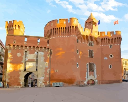 Perpignan In France Paint By Numbers