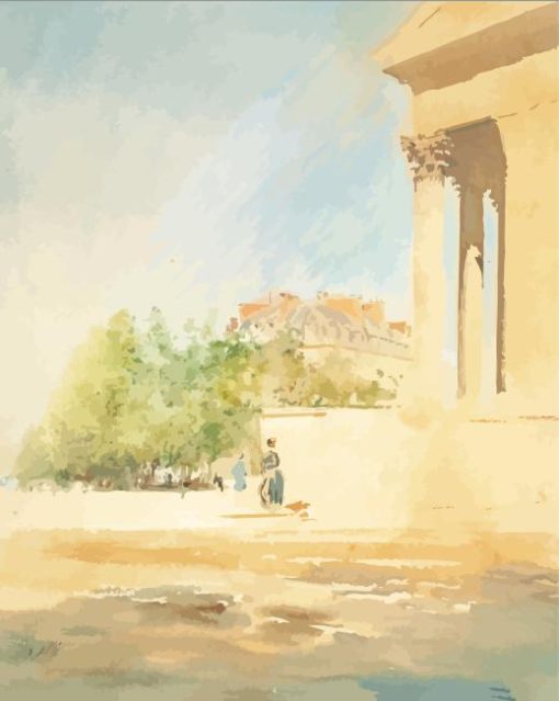 Place De La Madeleine Paint By Numbers