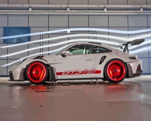 Porsche 911 Gt3 Rs Paint By Numbers