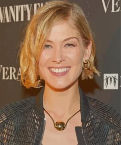 Classy Rosamund Pike Paint By Numbers