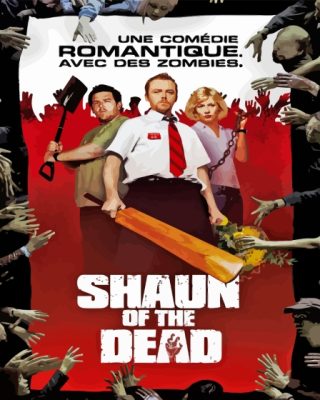 Shaun Of The Dead Paint By Numbers