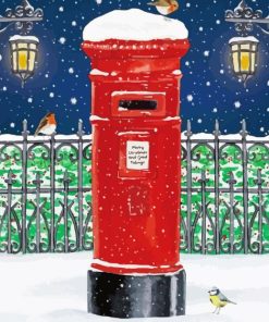 Post Box Paint By Numbers