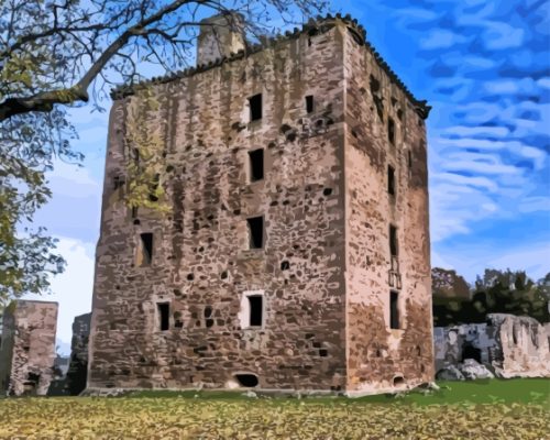 Spynie Palace Paint By Numbers