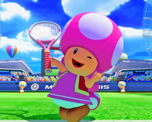 Toadette Paint By Numbers