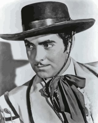 Tyrone Edmund Power Paint By Numbers