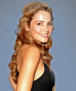 Young Erica Durance Paint By Numbers