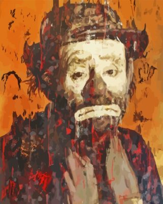 Emmett Kelly Paint By Numbers