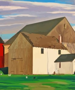 Bucks County Barn Paint By Numbers