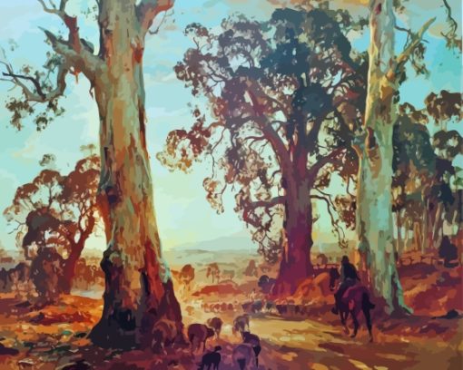 Hans Heysen Paint By Numbers