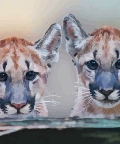 Florida Panther Paint By Numbers