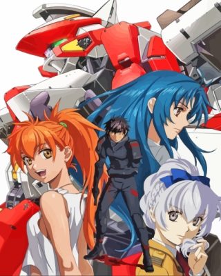 Full Metal Panic Paint By Numbers