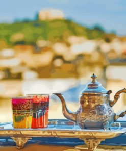 Moroccan Tea Paint By Numbers