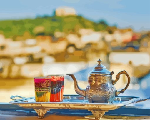 Moroccan Tea Paint By Numbers