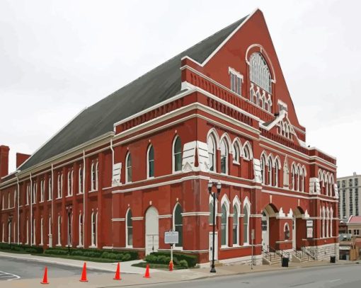 Ryman Theater Paint By Numbers