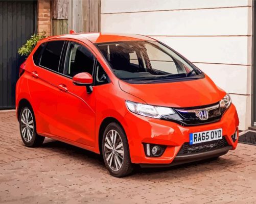 Honda Jazz Paint By Numbers