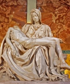 The Pieta Paint By Numbers