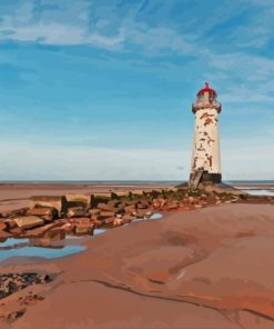 Point Of Ayr Paint By Numbers