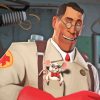 Medic Team Fortress Paint By Numbers