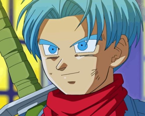 Trunks Anime Paint By Numbers