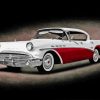 Vintage 1957 Buick Paint By Numbers